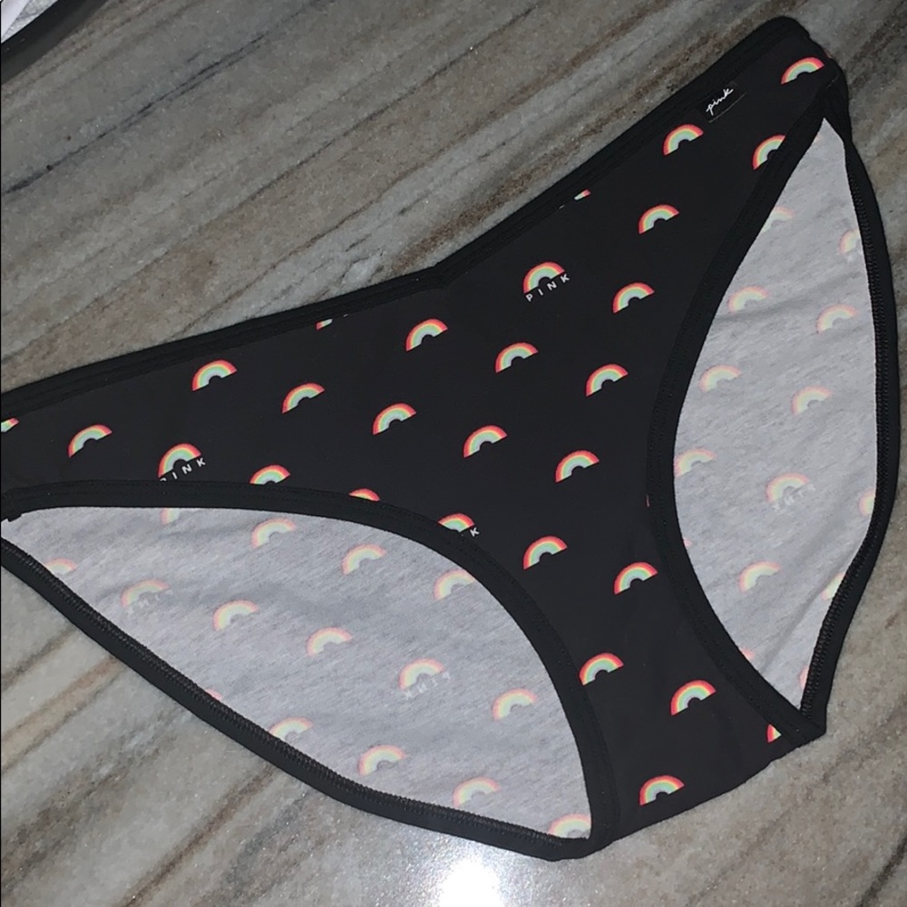 🔥3 for $38🔥 NWT Victoria’s Secret PINK rainbow panties